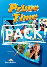 PRIME TIME ELEMENTARY POWER PACK (STUDENT'S+WORKBOOK & GRAMMAR+COMPANION+ieBOOK)