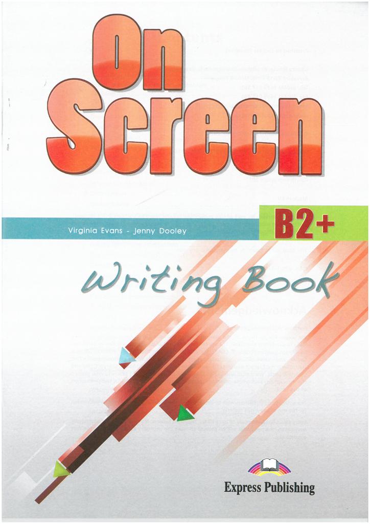 ON SCREEN B2+ WRITING BOOK