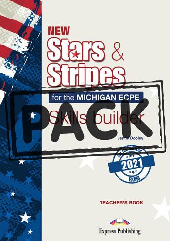 NEW STARS & STRIPES ECPE 2021 EXAM SKILLS BUILDER TEACHER'S BOOK (+DIGIBOOK APP)