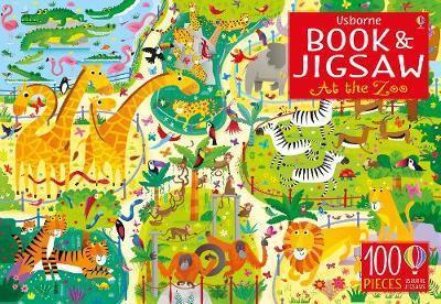 USBORNE BOOK AND JIGSAW AT THE ZOO