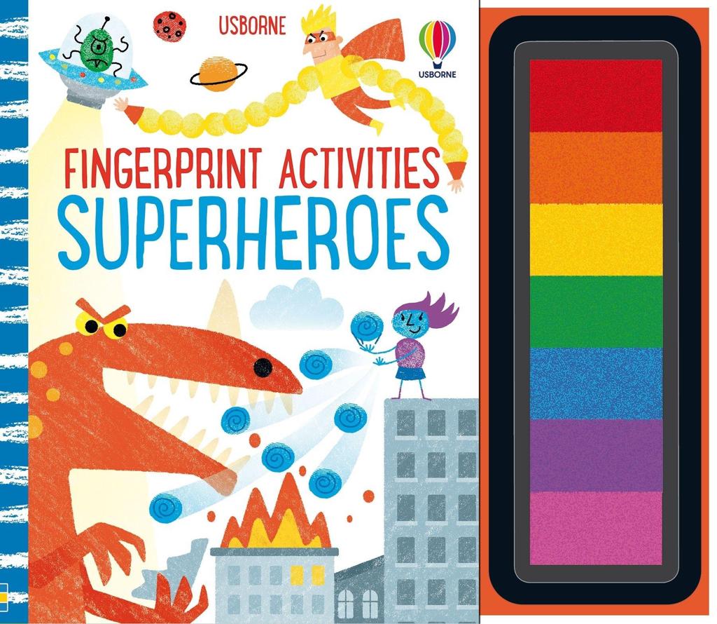 FINGERPRINT ACTIVITIES SUPERHEROES