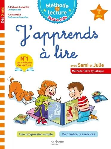 J'APPRENDS A LIRE (AVEC SAMI ET JULIE) METHODE SYLLABIQUE DES 5 ANS