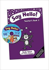 SAY HELLO 2 TEACHER'S BOOK (+CD-ROM)