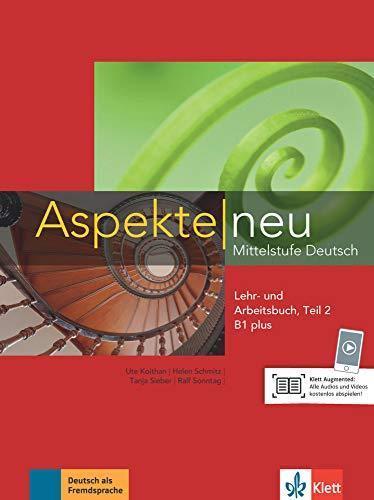 ASPEKTE NEU IN HALBBANDEN B1+ TEIL 2 KURSBUCH & ARBEITSBUCH (+CD)