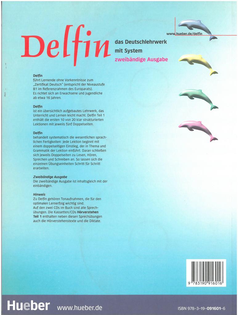 DELFIN ΔΙΤΟΜΟ 1 KURSBUCH (+2CDS) LEKTIONEN 1-10