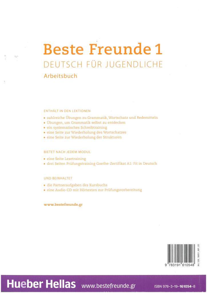 BESTE FREUNDE 1 (A1) ARBEITSBUCH (+CD-ROM)