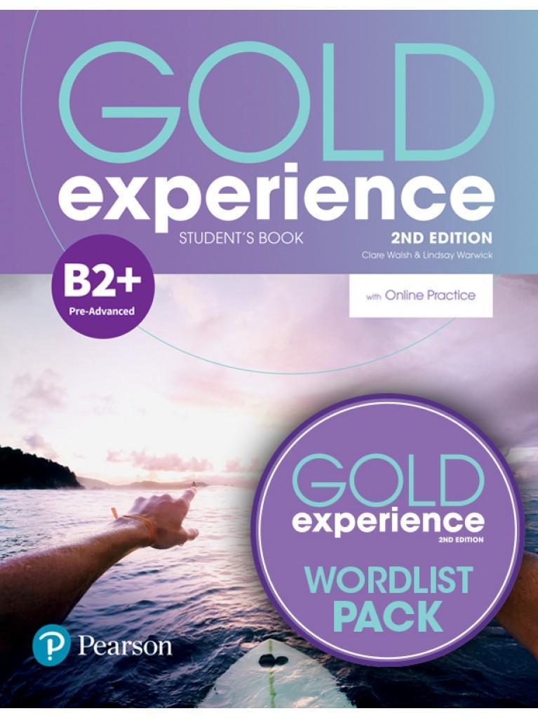 GOLD EXPERIENCE 2ND EDITION B2+ STUDENT'S BOOK (+ONLINE PRACTICE +WORDLIST)