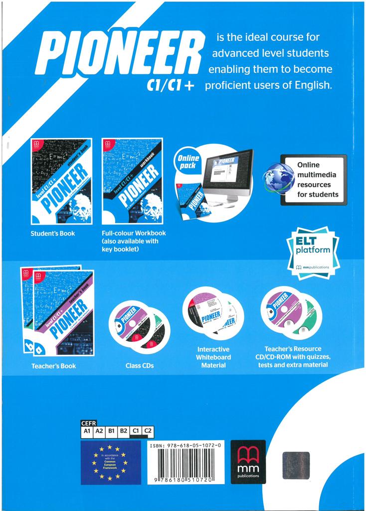 PIONEER C1/C1+  STUDENT'S BOOK