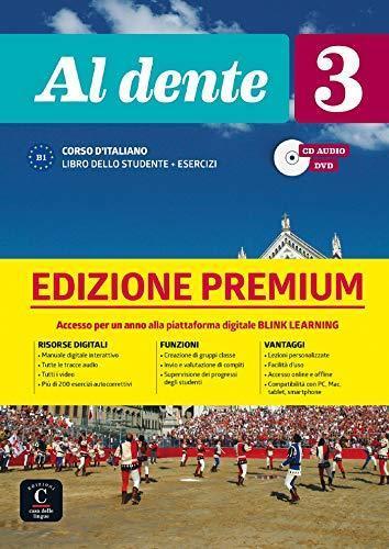 AL DENTE 3 STUDENTE ED ESERCIZI (+CD+DVD) EDIZIONE PREMIUM