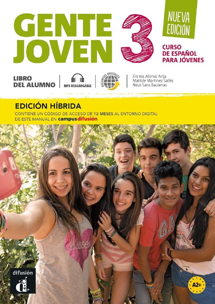 GENTE JOVEN 3 NUEVO ALUMNO (EDITION HIBRIDA)