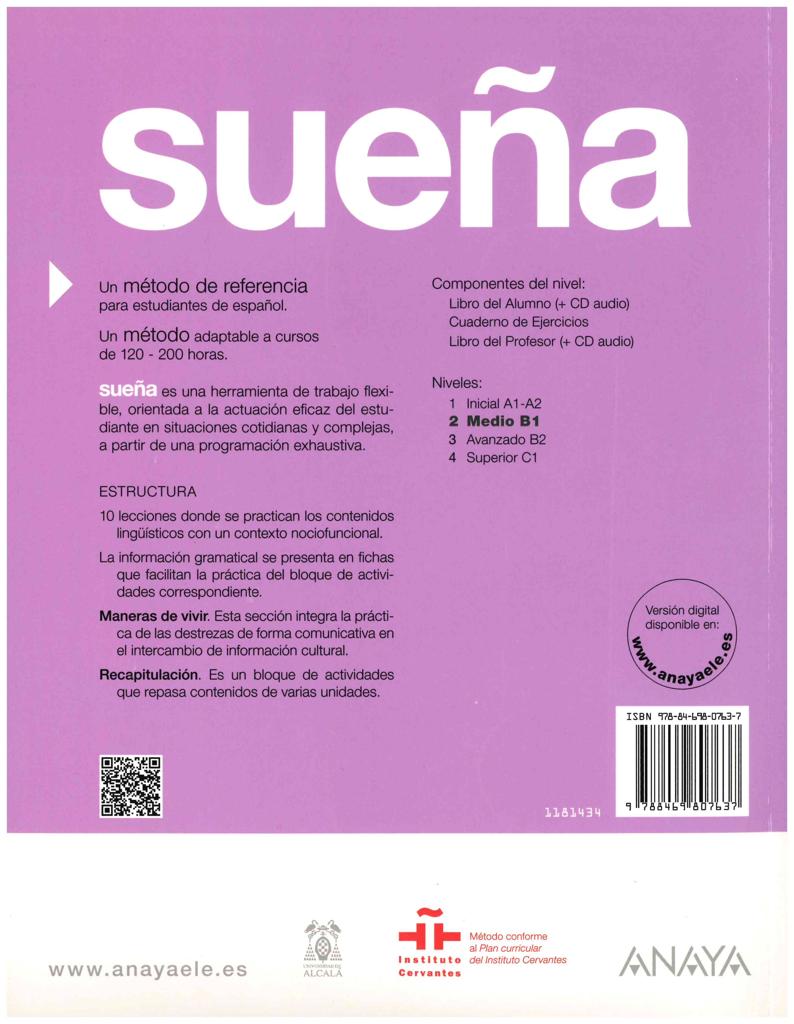 SUENA NUEVO 2 LIBRO DEL ALUMNO (+CD)