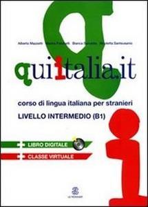 QUI ITALIA.IT INTERMEDIO B1 STUDENTE (+CD-ROM)