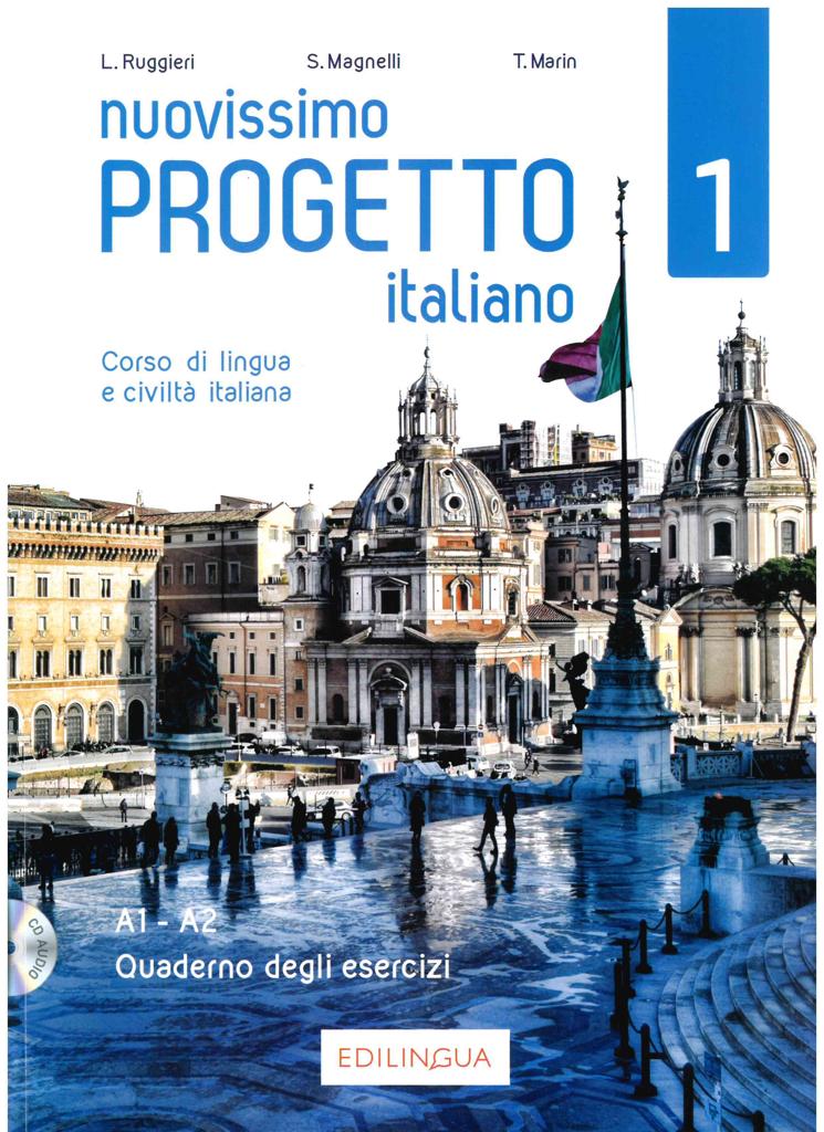 NUOVISSIMO PROGETTO ITALIANO 1 ESERCIZI (+CD) (A1-A2)
