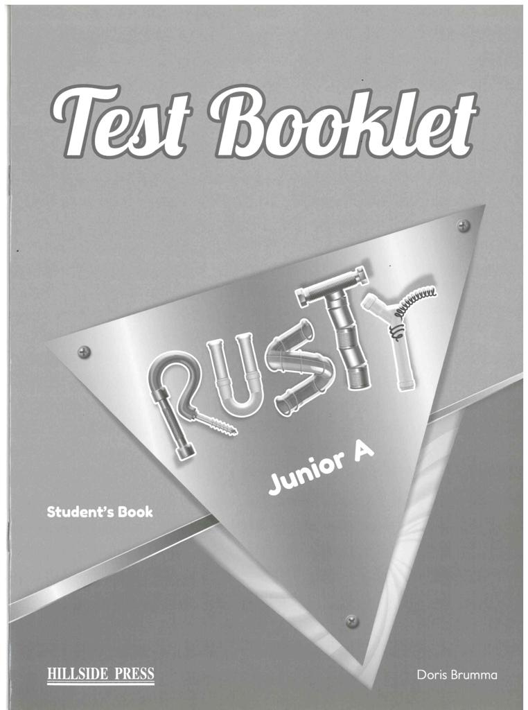 RUSTY JUNIOR A TEST BOOKLET