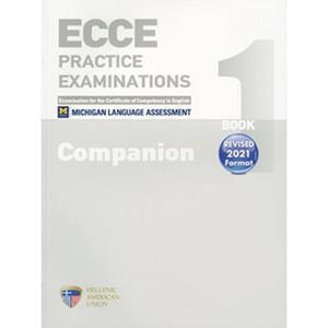 ECCE PRACTICE EXAMINATIONS BOOK 1 COMPANION REVISED 2021