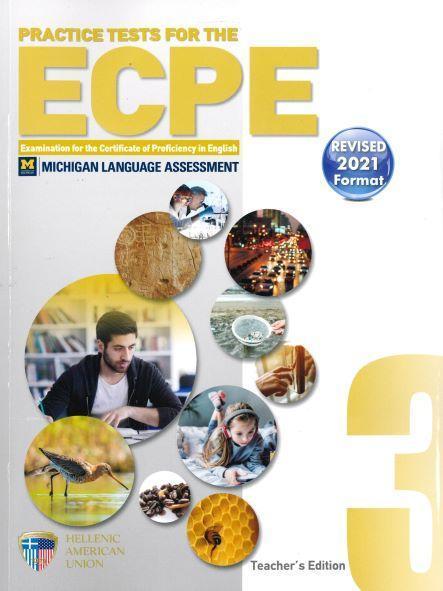 ECPE PRACTICE EXAMINATIONS BOOK 3 TEACHER'S BOOK (+CD) REVISED 2021 FORMAT