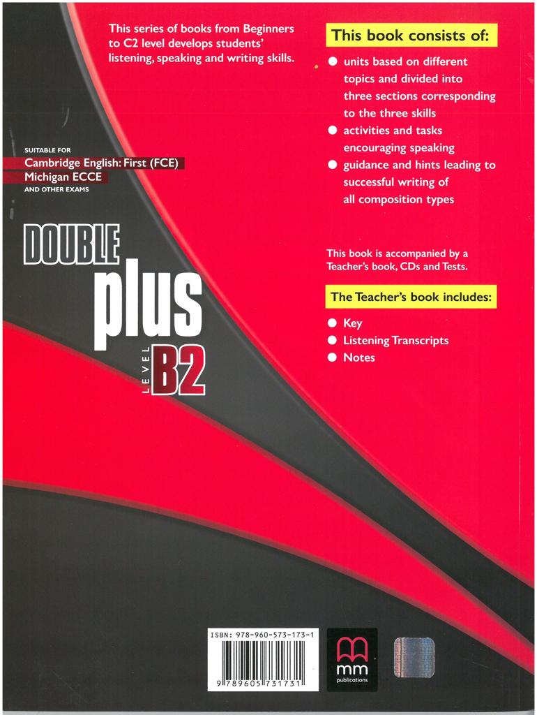 DOUBLE PLUS B2 STUDENT'S BOOK (+GLOSSARY) REVISED 2015