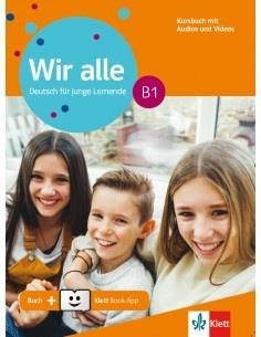 WIR ALLE B1 KURSBUCH (+ONLINE AUDIO + KLETT-BOOK APP)