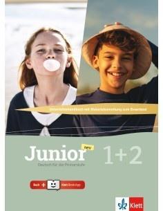 JUNIOR 1+2 UNTERRICHTSHANDBUCH (+ONLINE +KLETT BOOK APP)