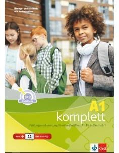 KOMPLETT A1 UBUNGS UND TESTBUCH (+KLETT BOOK APP)