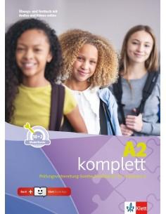 KOMPLETT A2 UBUNGS UND TESTBUCH (+KLETT BOOK APP)