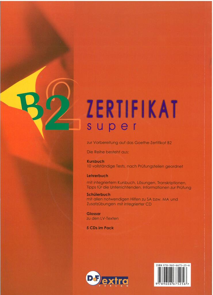 ZERTIFIKAT SUPER B2 SCHULERBUCH (+CD)
