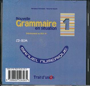 NOUVELLE GRAMMAIRE EN SITUATION 1 CD-ROM