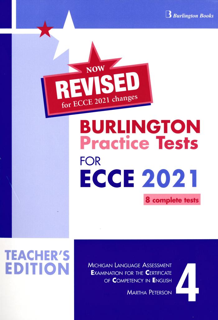 REVISED BURLINGTON PRACTICE TESTS FOR ECCE 2021 BOOK 4 TEACHER'S BOOK