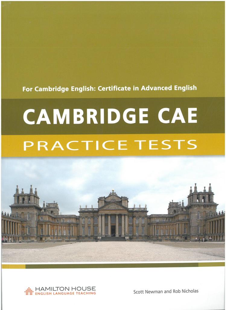CAMBRIDGE CAE PRACTICE TEST STUDENT'S BOOK