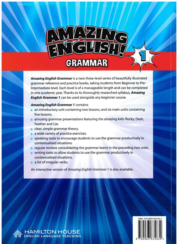 AMAZING ENGLISH 1 GRAMMAR ENGLISH EDITION INTERNATIONAL