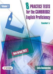 CAMBRIDGE PROFICIENCY 8 PRACTICE TESTS (BRIDGING THE GAP) 1 TEACHER'S BOOK