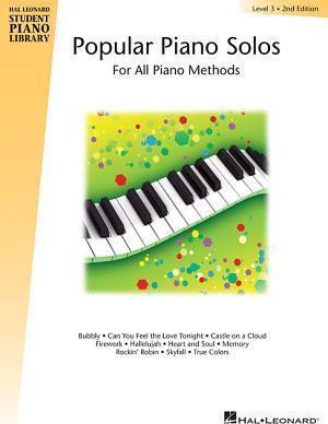 HAL LEONARD STUDENT PIANO LIBRARY : POPULAR PIANO SOLOS LEVEL 3