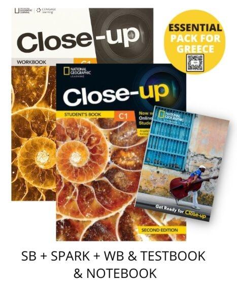 CLOSE-UP C1 ESSENTIAL PACK FOR GREECE (SB + SPARK + WB & TESTBOOK & NOTEBOOK) 2ND ED