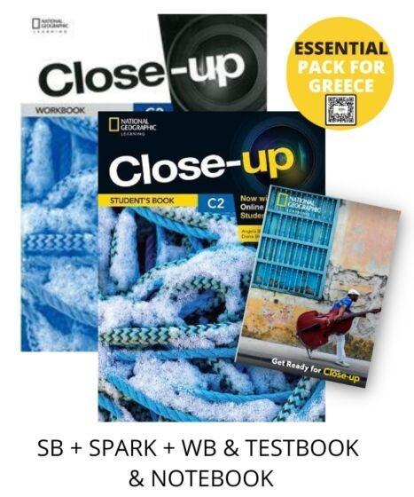 CLOSE-UP C2 ESSENTIAL PACK FOR GREECE (SB + SPARK + WB & TESTBOOK & NOTEBOOK) 2ND ED