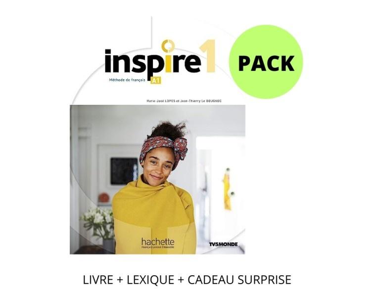 INSPIRE 1 PACK (LIVRE + LEXIQUE + CADEAU SURPRISE)