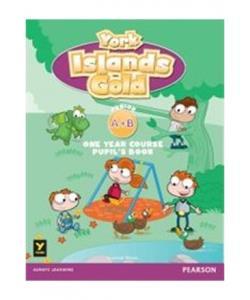 YORK ISLANDS GOLD JUNIOR A & B (ONE YEAR) STUDENT'S BOOK (+ CUT-OUTS & E-BOOK )