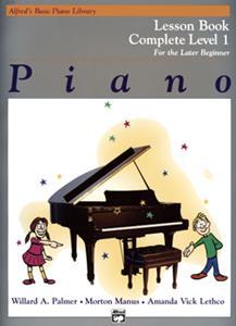 ALFRED'S BASIC PIANO COURSE FOR THE LATE BEGINNER COMPLETE LESSON 1