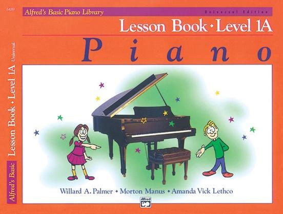 ALFRED'S BASIC PIANO LIBRARY LESSON BOOK 1A